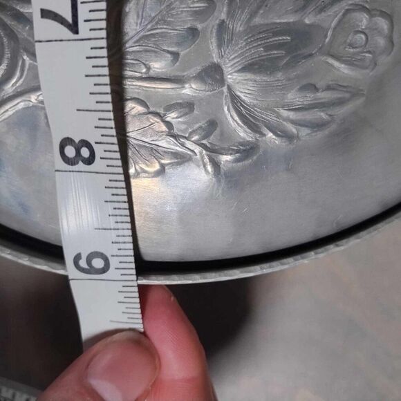 Vintage EVERLAST Forged Aluminum 2 Covered Casserole Dish vintage flower‎ - Picture 12 of 16